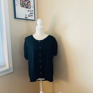 Have & Have black ruffled top, Sz. 3X